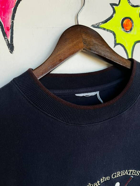 Vintage 90s “I’m the Best Golfer” Novelty Dad Pullover Sweatshirt | L–XL