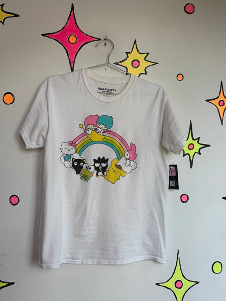 Sanrio Graphic T-Shirt Kawaii Harajuku Y2K Anime Cute Casual Tee Medium