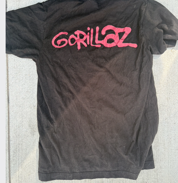 90s Y2K Gorillaz Band Concert Tee Y2K Grunge Emo T-Shirt - Medium