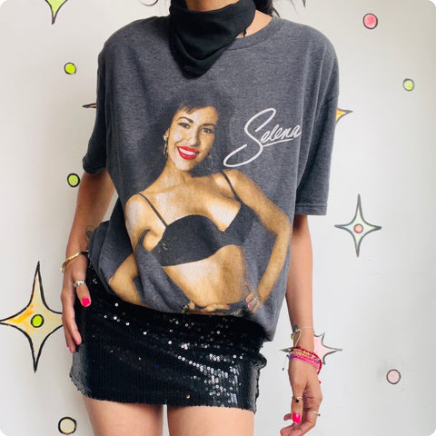 Vintage 90s Y2K | Selena Iconic Concert Tee T Shirt | Size L