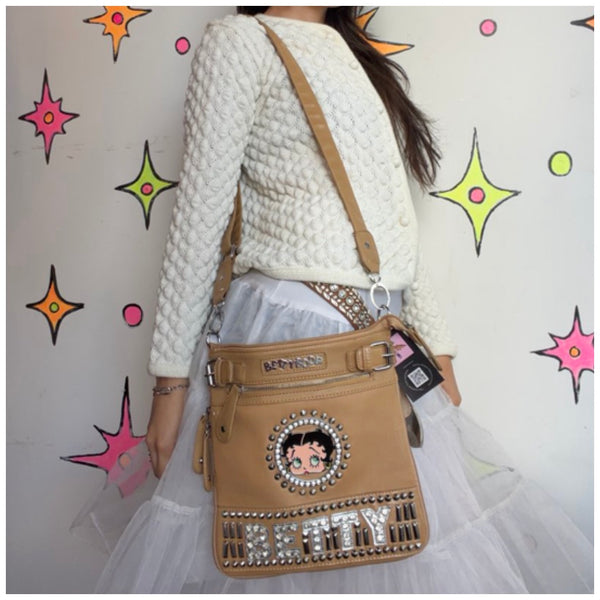 Betty Boop Purse Y2K McBling Dollcore Retro Kitsch Collectible Glam Bag