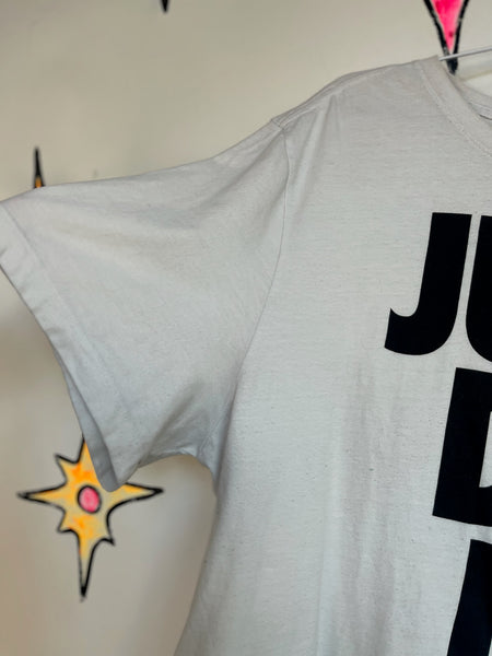 Iconic 90s Nike Just Do It Vintage Tee | White Streetwear Unisex T Shirt | Size XL