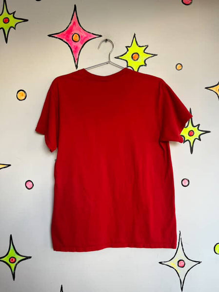90s Y2K | DARE to Resist Drugs and Violence Tee T Shirt Red - Size Medium