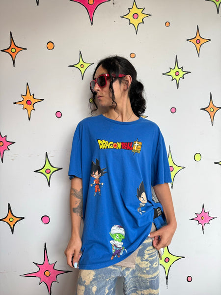 Dragon Ball Graphic Tee Oversized Anime Skater Streetwear Grunge Emo T Shirt XL+