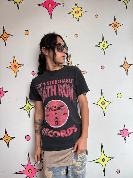 Official Death Row Records Graphic Tee Hip Hop Rap Tee Grunge Streetwear SM