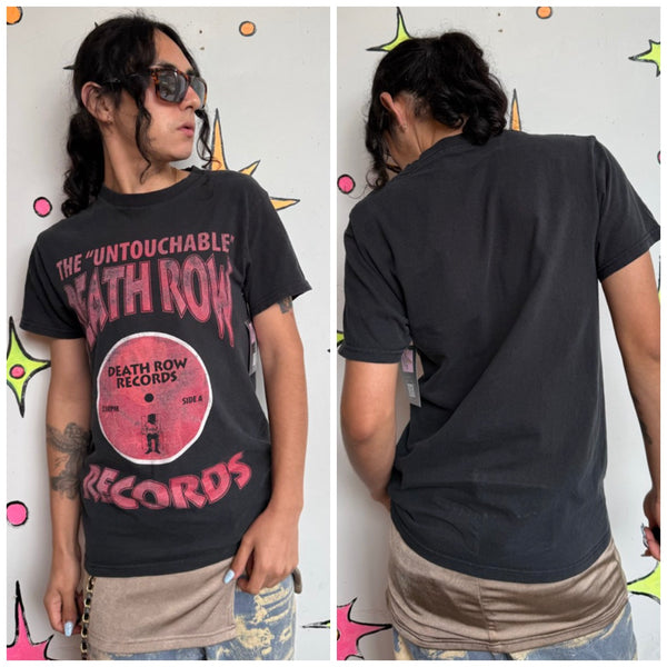 Official Death Row Records Graphic Tee Hip Hop Rap Tee Grunge Streetwear SM