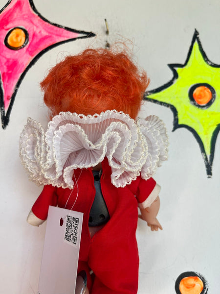 Vintage 1970s Cute Clown Doll Harlequin Just Clowns by Uneeda Oddity Collectible