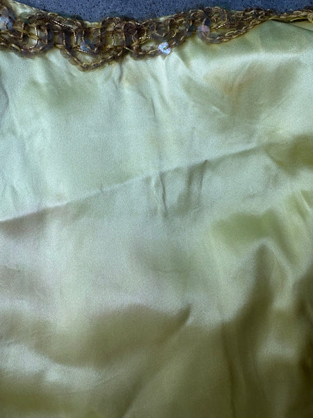 Vintage 3 Pc Clown Circus Dance Showgirl Costume Sequin Leotard + Skirt Cape - S