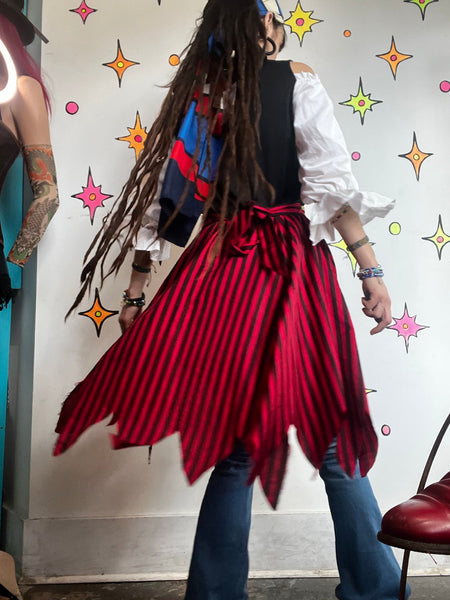 Halloween Pirate Costume Dress Renaissance Festival Piratecore Cosplay Outfit SM