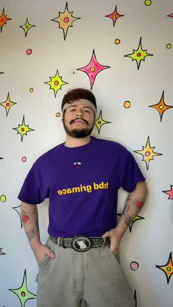 McDonald’s Grimace Birthday T-Shirt “HBD Grimace” Retro McDonaldland Tee – XL