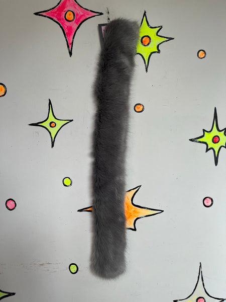 Vegan Fur Stole Old Hollywood Glam Faux Fur Mob Wife Vintage Glamour Shrug