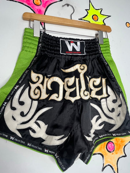 Y2K Bedazzled Lounge Shorts ' McBling Indie Sleaze - S