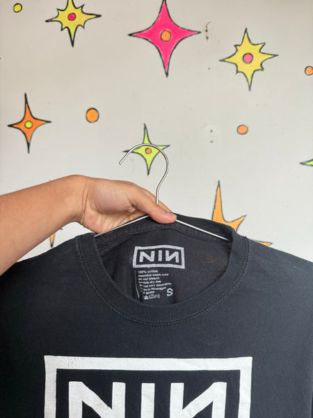 Vintage Nine Inch Nails T-Shirt NIN Industrial Goth Grunge Tee 90s Alternative S
