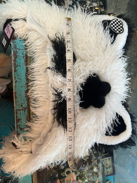 Panda Furry Hat Kawaii Japanese Street Fashion Emo Festival Hood