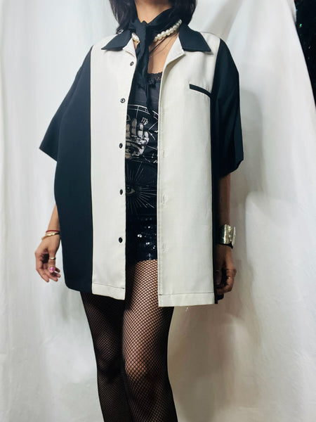 Vintage 90s Does 50s Rockabilly Shirt – 1950s Reproduction Daddy O’s Retro - XL