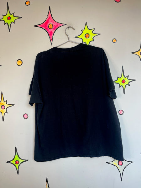 Vintage 90s Nirvana Kurt Cobain Grunge Band Tee | Y2K Black Concert T Shirt | XL