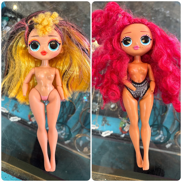 LOL Surprise OMG Fashion Dolls Lot of 7 MGA Collectible Dolls Bundle