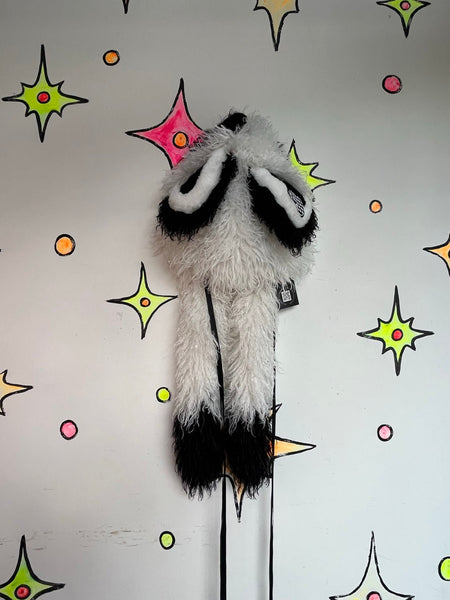 Panda Furry Hat Kawaii Japanese Street Fashion Emo Festival Hood