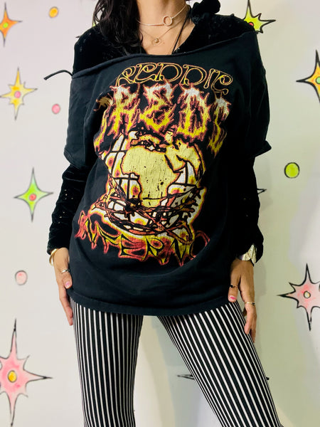 Thrashed Graphic Tee - Metal Grunge - Freddie Mercury Inferno Tour 2023 – S/M