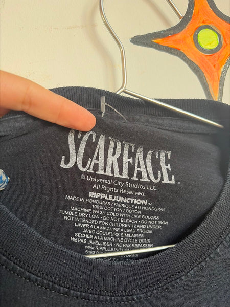 Scarface Tony Montana Graphic Tee Cult Film Movie T Shirt Streetwear M