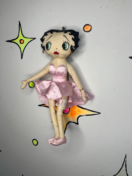 “Marilyn Betty” Betty Boop Collectible Doll – Iconic Pinup Plush 17 Inch