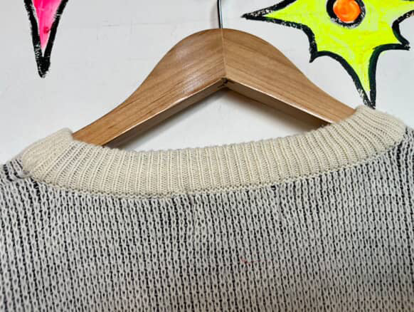 Vintage 80s Art Abstract Sweater - Punk Grunge Minimalist Pullover - S M