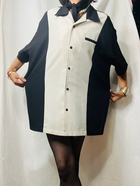 Vintage 90s Does 50s Rockabilly Shirt – 1950s Reproduction Daddy O’s Retro - XL