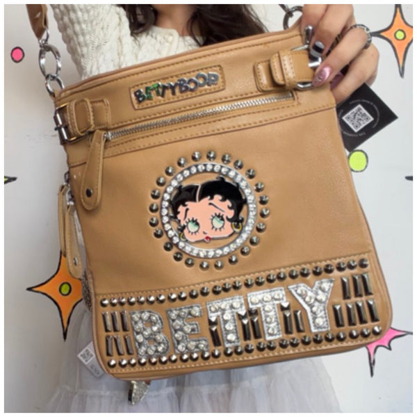 Betty Boop Purse Y2K McBling Dollcore Retro Kitsch Collectible Glam Bag