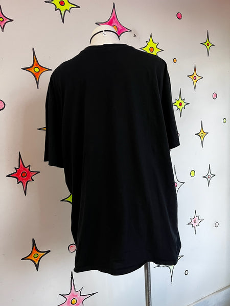 Vintage 90s Genesis Band Tee Grunge Rock Cotton Phil Collins Concert T-Shirt XL+