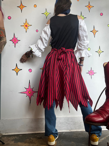 Halloween Pirate Costume Dress Renaissance Festival Piratecore Cosplay Outfit SM