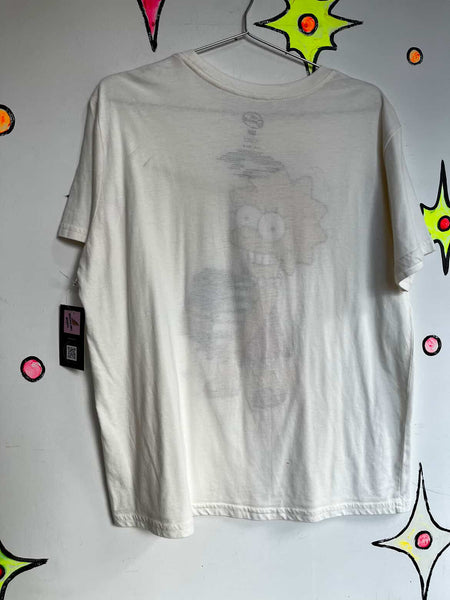 90s Y2K | Simpsons Graphic Tee | Lisa Simpson | The Simpsons T Shirt - Size L