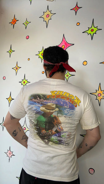 Vintage Kenny Chesney Tour T Shirt | Country Western Rodeo Cowboy Concert Tee M