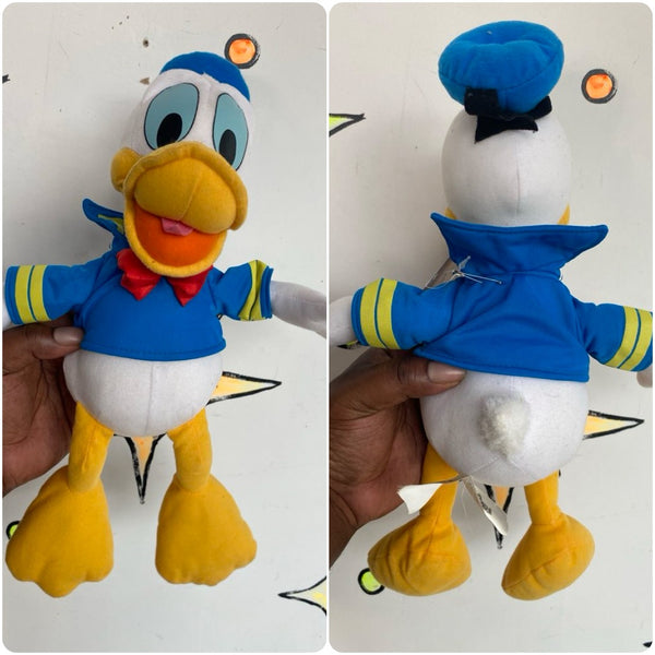 Disney Donald Duck Plush Toy Vintage Kawaii Cartoon Collectible Stuffed Animal