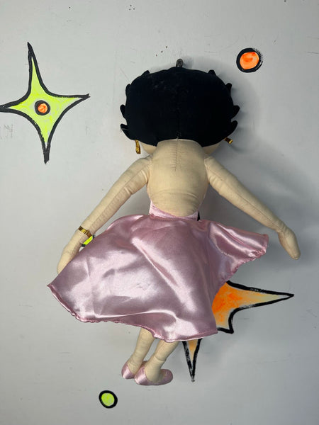 “Marilyn Betty” Betty Boop Collectible Doll – Iconic Pinup Plush 17 Inch