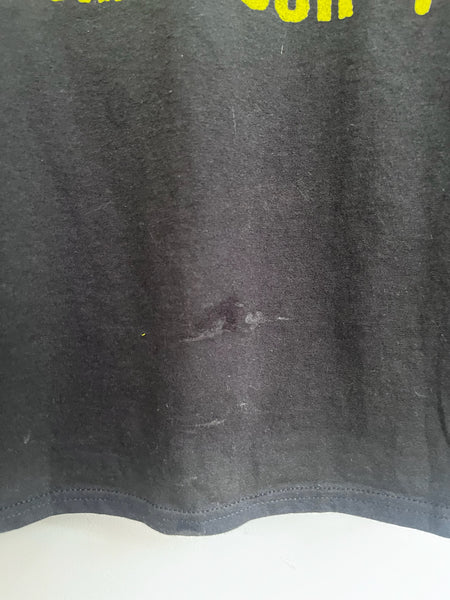 Vintage Black KISS Band T Shirt - Concert Tour Tee Grunge Rock Cotton Large