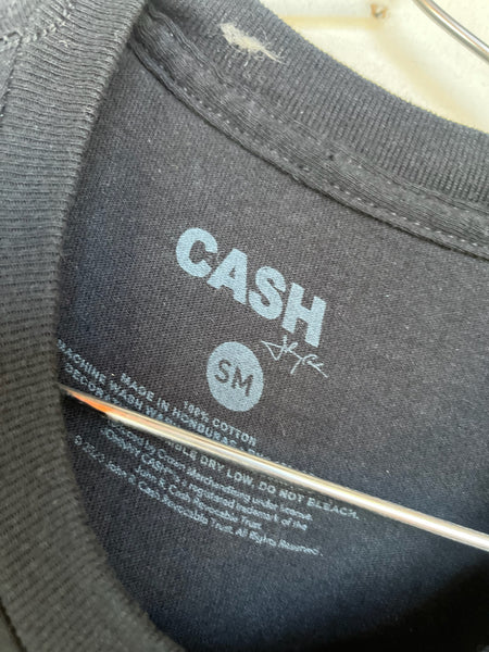 Vintage Johnny Cash Walk The Line Concert Tee | Boho Grunge Band T Shirt | S/M