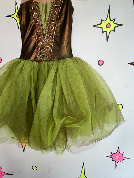 Fairy Ballet Costume Dress Balletcore Fantasy Medieval Cosplay Dance Dress Small