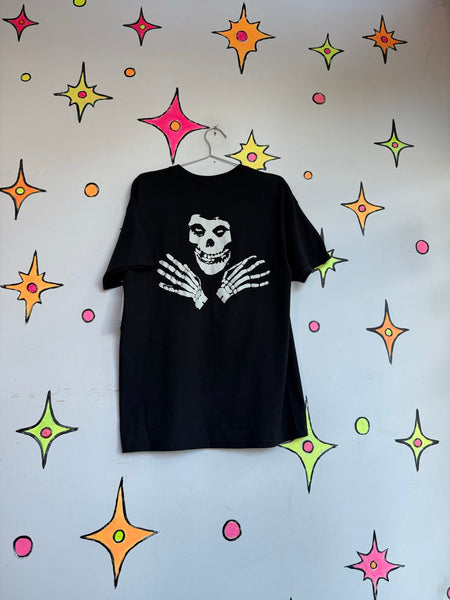 Vintage Misfits Band Tee Goth Grunge Rock Concert Graphic T-Shirt Punk L/XL