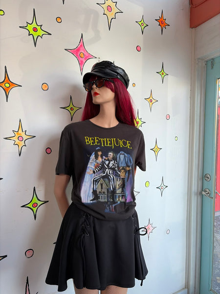 Vintage Beetlejuice Graphic T-Shirt Collectible Novelty Tim Burton Horror | XL