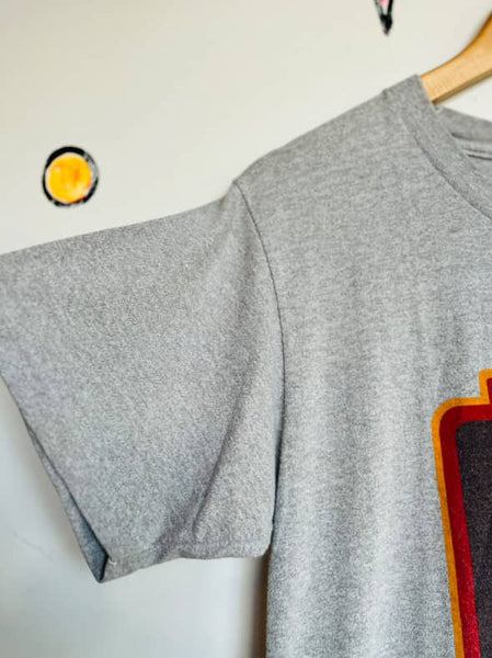 1981 Chuck E. Cheese Gray T-Shirt – Pizza Time Theatre Vintage Tee - S/M