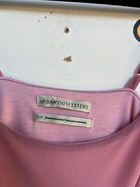 Y2K Lilac Cami Cropped Top | Rave Boho Grunge Babydoll Fairy Core Size Small