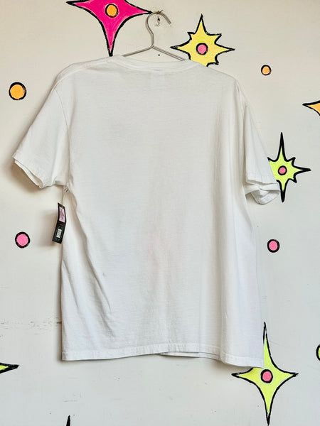 Vintage Crown Royal Graphic Tee | Y2K Whiskey Americana Novelty Shirt M/L