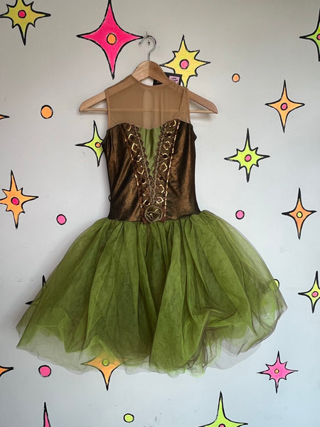 Fairy Ballet Costume Dress Balletcore Fantasy Medieval Cosplay Dance Dress Small