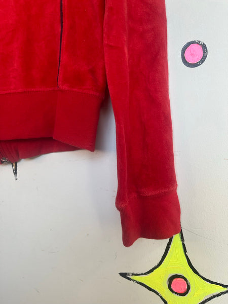 Tommy Hilfiger Sporty Zip Up Sweater 90s Preppy Athleisure Vintage Logo Jacket S