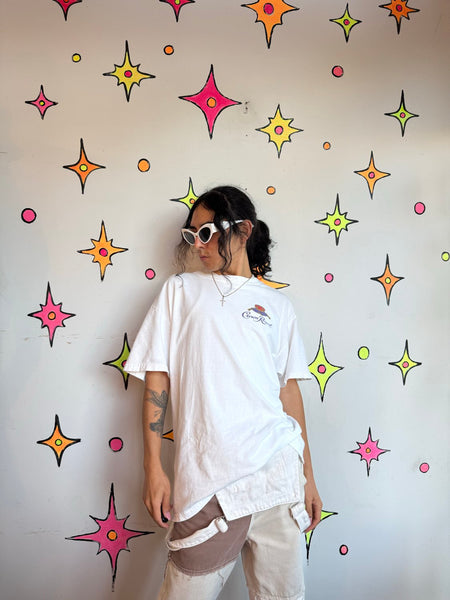 Vintage Crown Royal Graphic Tee | Y2K Whiskey Americana Novelty Shirt M/L