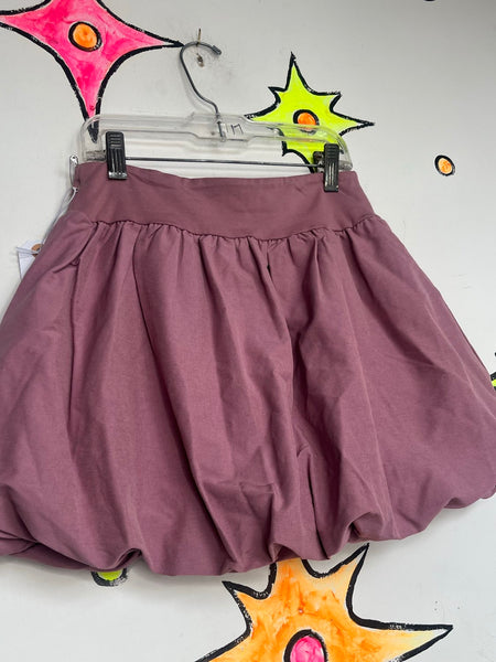 Y2K Pink Lilac Bubble Skirt Sculptural Fairy Grunge Avant Garde Mini M
