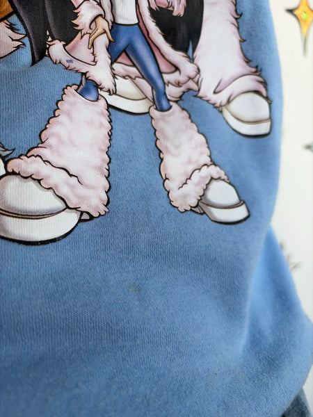 Bratz Doll Pop Art Graphic Sweatshirt Y2K Dollcore Kawaii Pullover | M