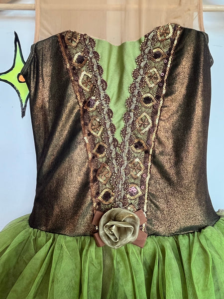 Fairy Ballet Costume Dress Balletcore Fantasy Medieval Cosplay Dance Dress Small