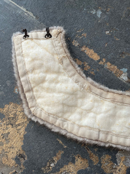 Vintage Fur Stole - Old Hollywood Glam Cottage Noir - Midcentury Cocktail Wrap