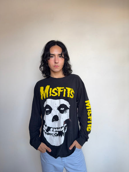 Misfits Concert Band T-Shirt Punk Horror Band Tee Goth Grunge Graphic Shirt L/XL